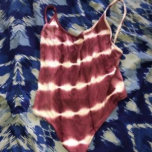 Tie dye body suit